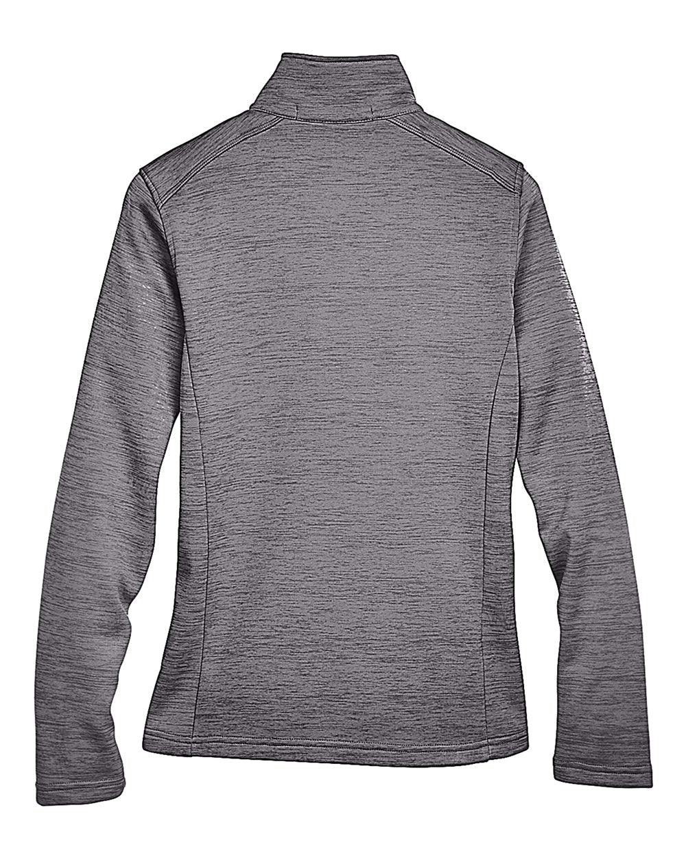 Devon & Jones Women's Newbury Mélange Fleece Quarter-Zip Pullover - DG798W