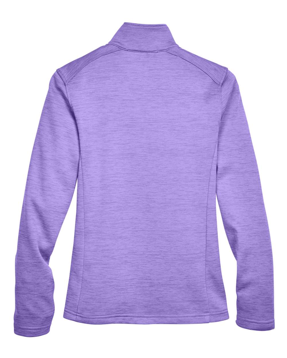 Devon & Jones Women's Newbury Mélange Fleece Quarter-Zip Pullover - DG798W
