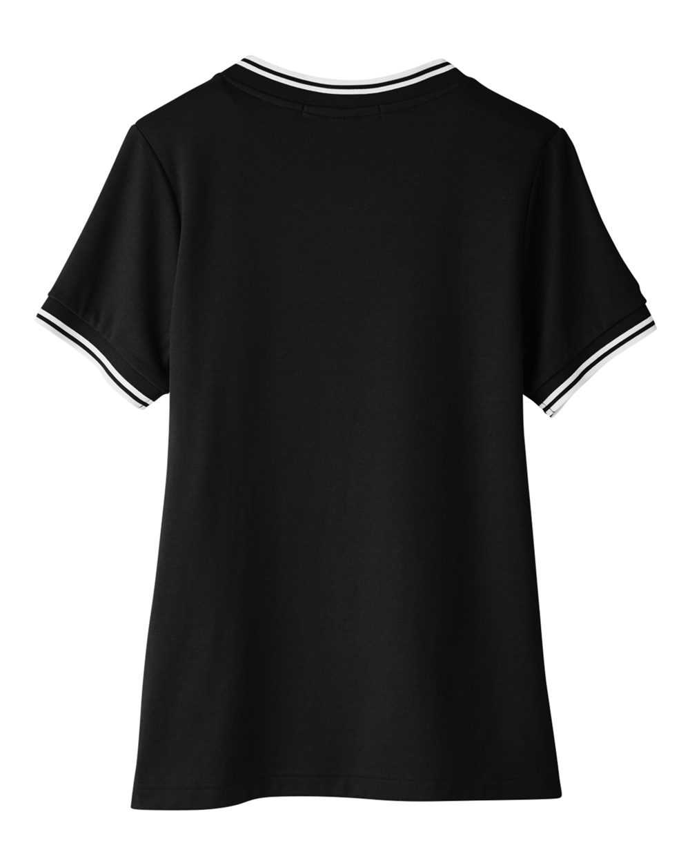 Devon & Jones Women's CrownLux Performance® Plaited Tipped V-Neck Shirt - DG20CW