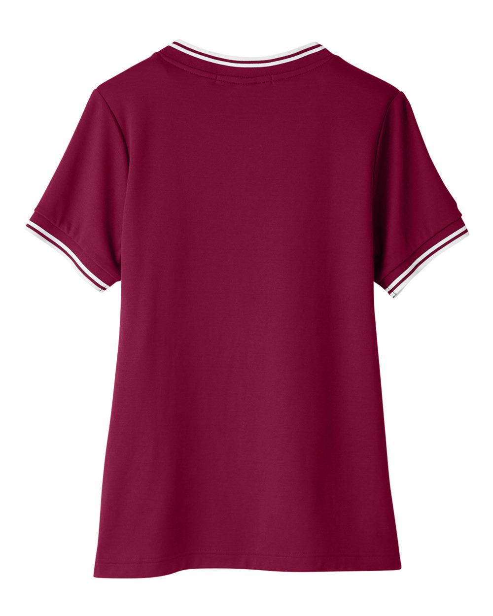 Devon & Jones Women's CrownLux Performance® Plaited Tipped V-Neck Shirt - DG20CW