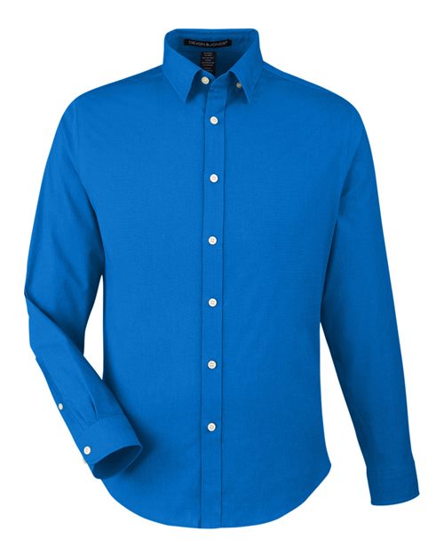 Men's CrownLux Performance® Spencer Poplin Dress Shirt