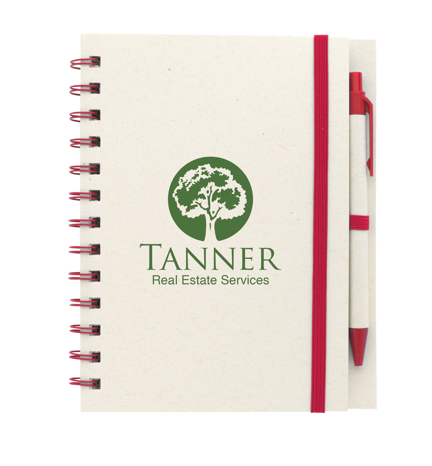Good Value BoC Recycled Spiral Notebook with Pen-12005