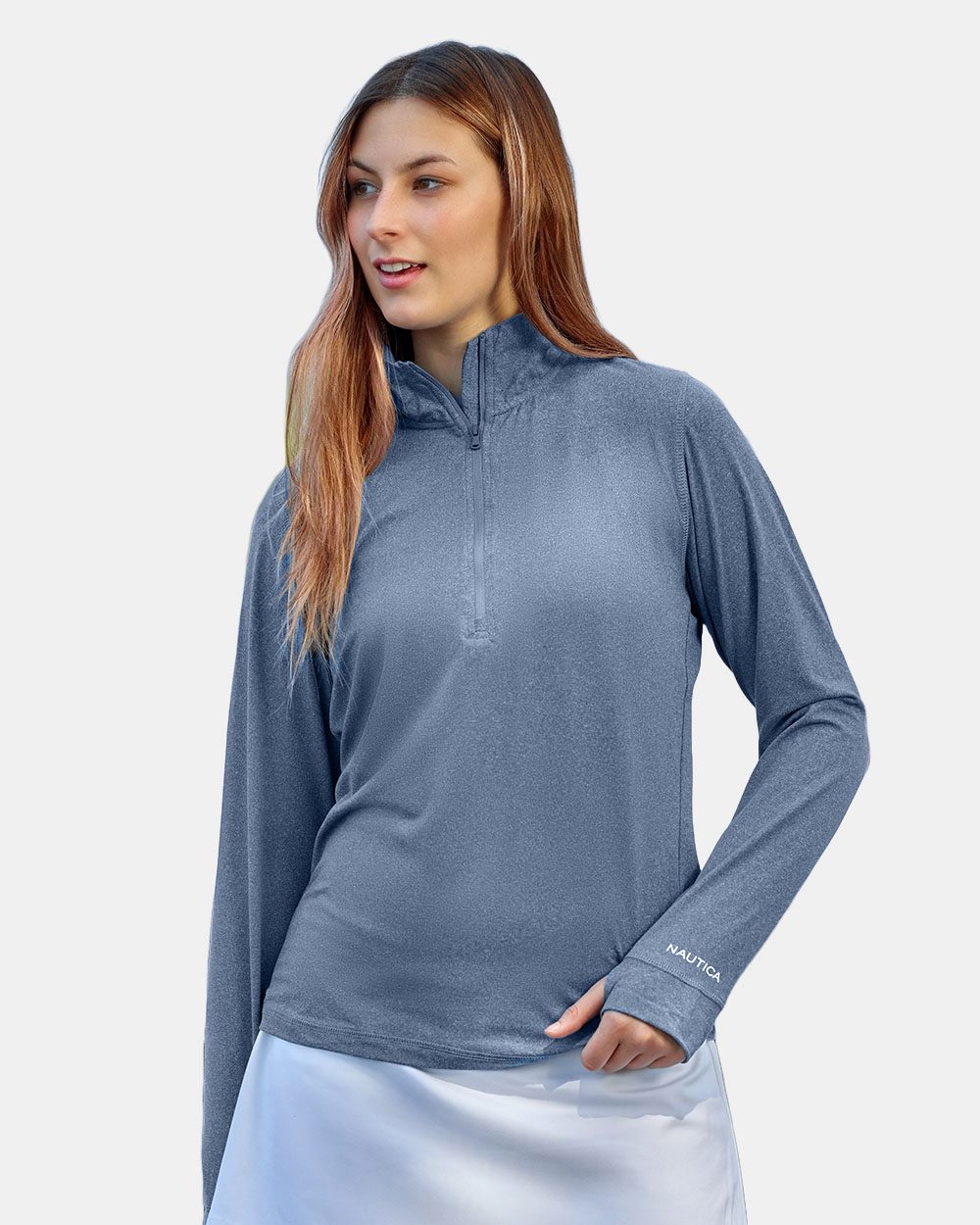 Nautica Women's Saltwater Quarter-Zip Pullover - N17925