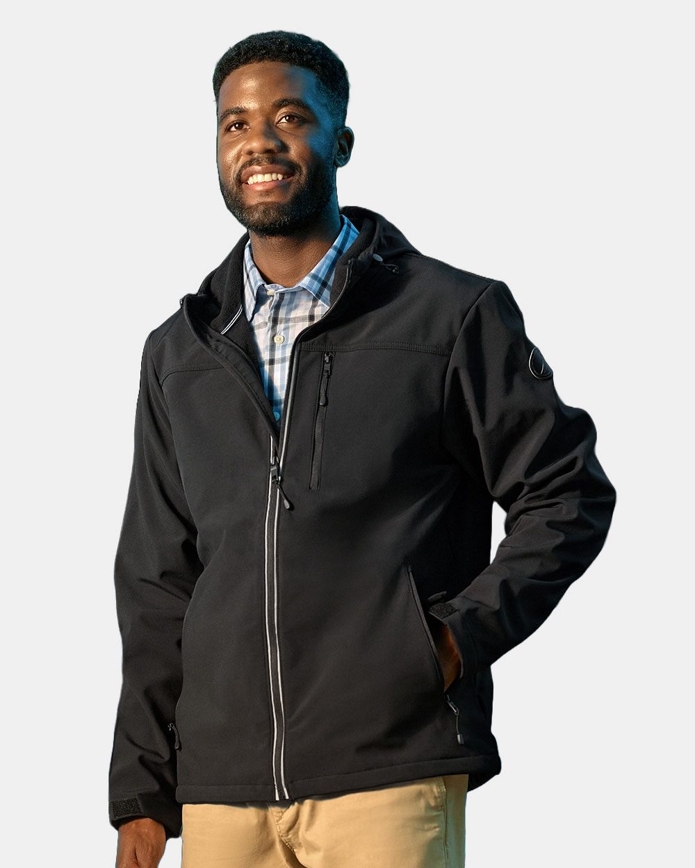 Nautica Wavestorm Hooded Soft Shell Jacket - N17789