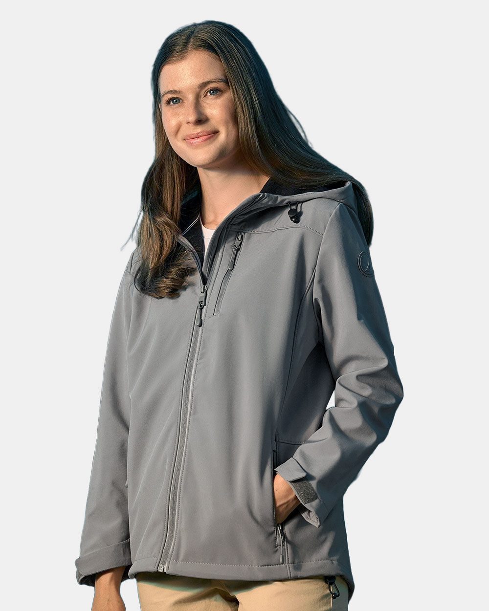 Nautica Women's Wavestorm Hooded Soft Shell Jacket - N17790