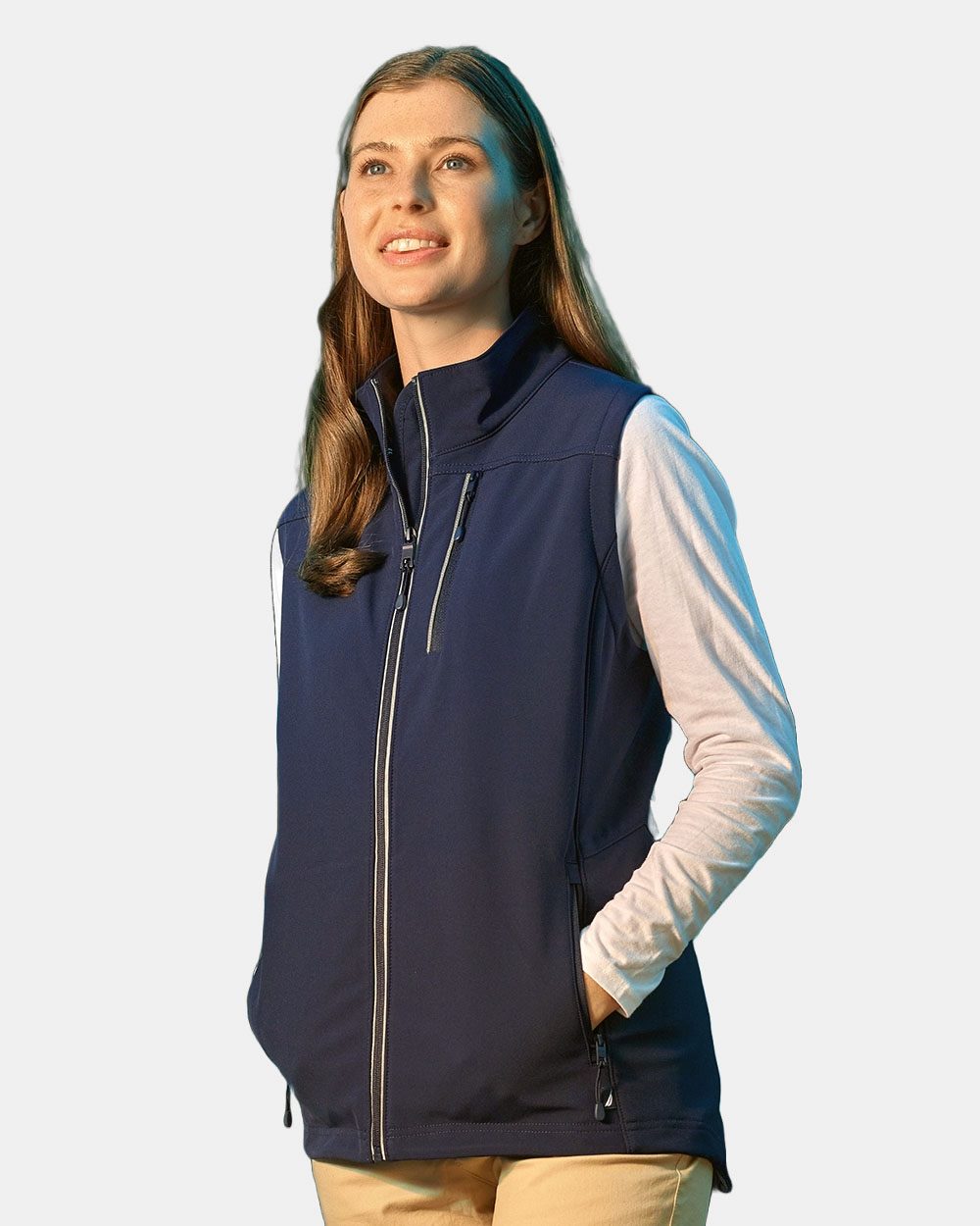 Nautica Women's Wavestorm Soft Shell Vest - N17908