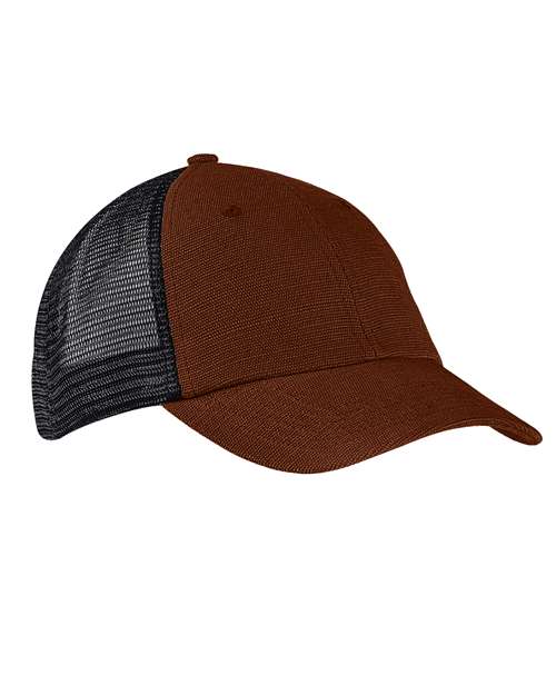 Washed Hemp Soft Mesh Trucker Cap