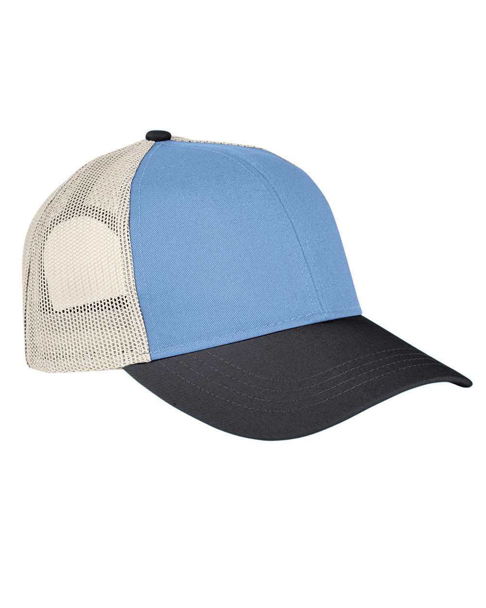 Authentic Pigment Tri-Color Trucker Cap - AP1919