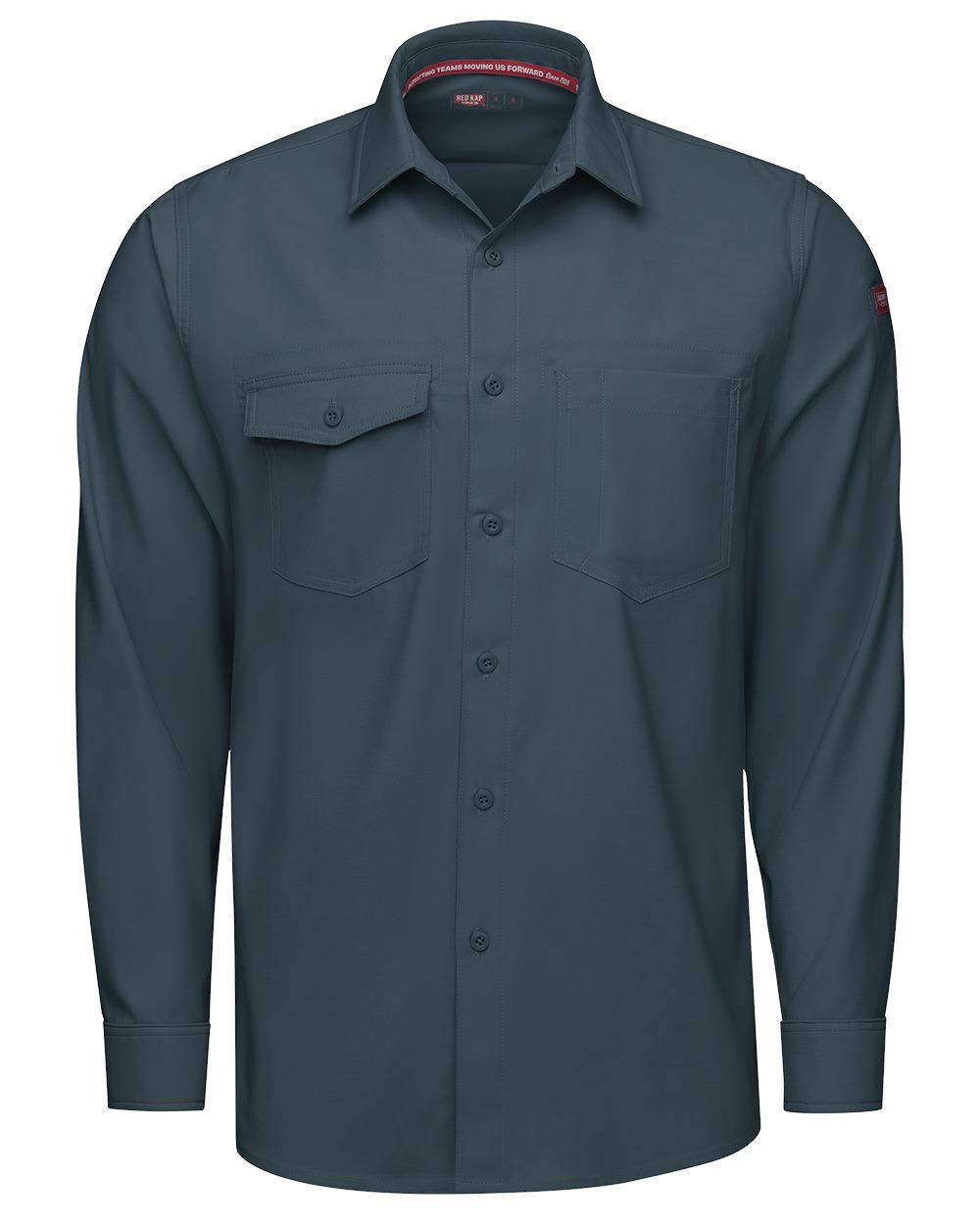 Red Kap Cooling Long Sleeve Work Shirt - Tall Sizes - TSM4T