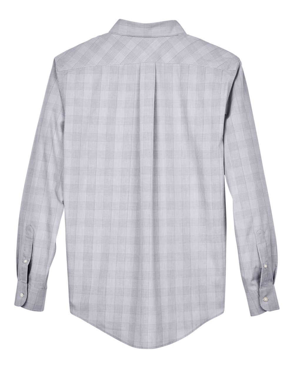 Devon & Jones Men's Crown Collection® Glen Plaid Woven Dress Shirt - DG520