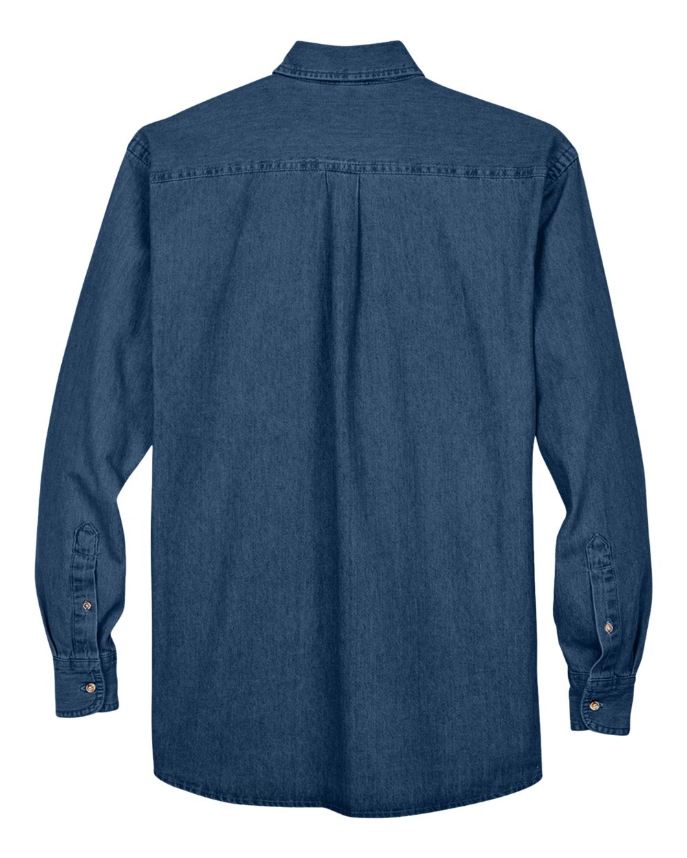 Harriton Men's Long Sleeve Denim Shirt - M550