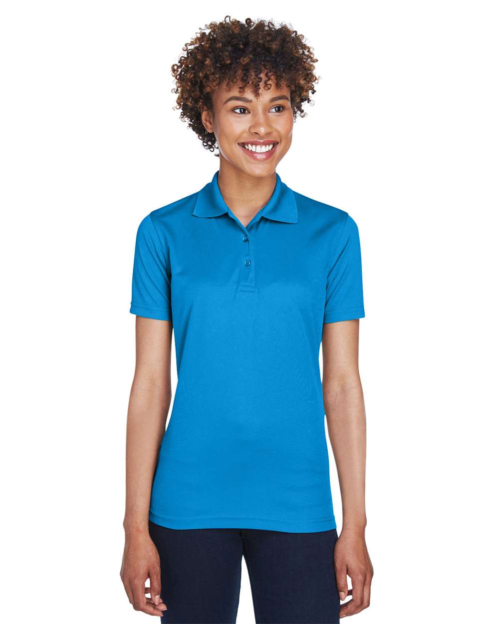 UltraClub Women's Cool & Dry Mesh Piqué Polo - 8210L