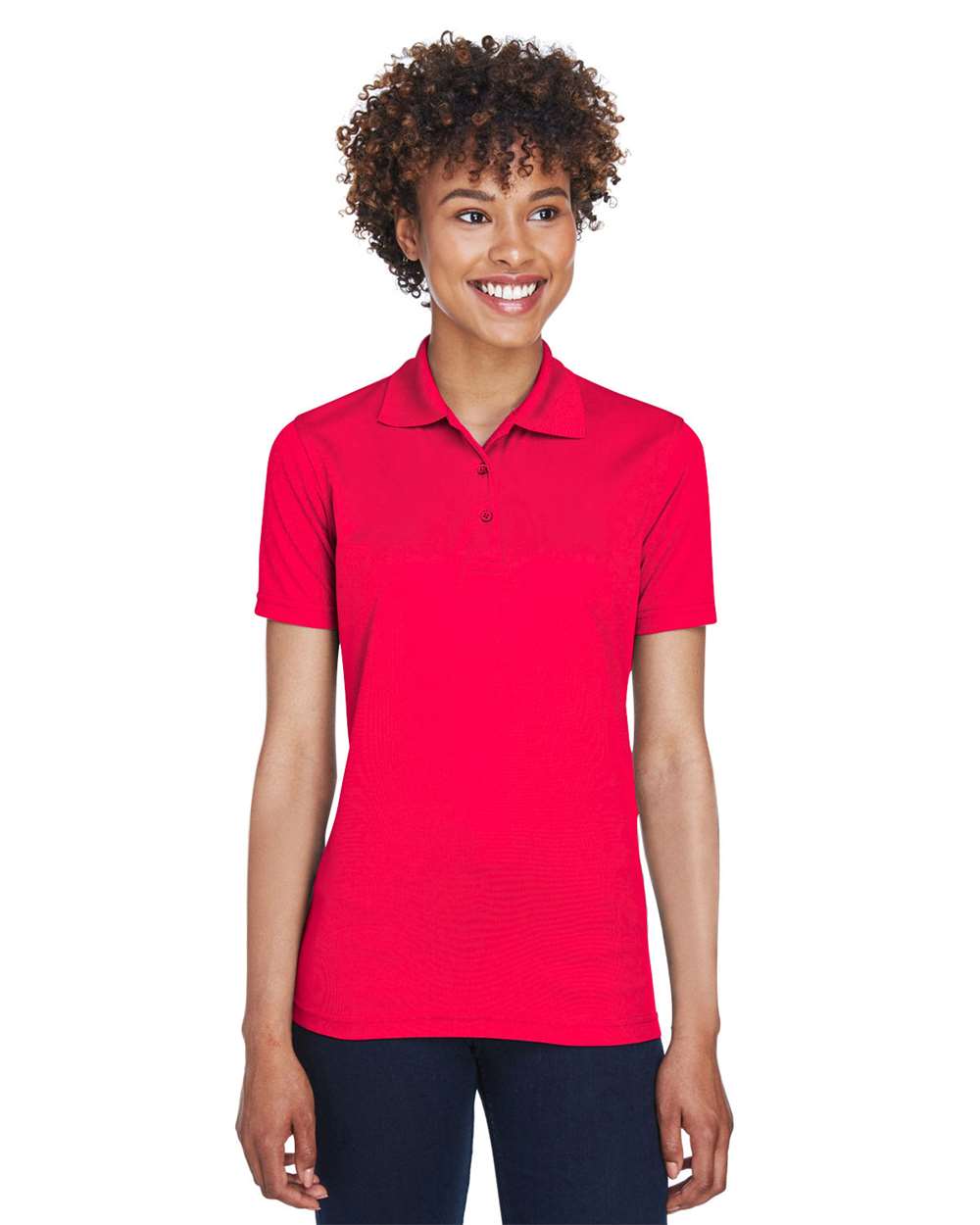 UltraClub Women's Cool & Dry Mesh Piqué Polo - 8210L