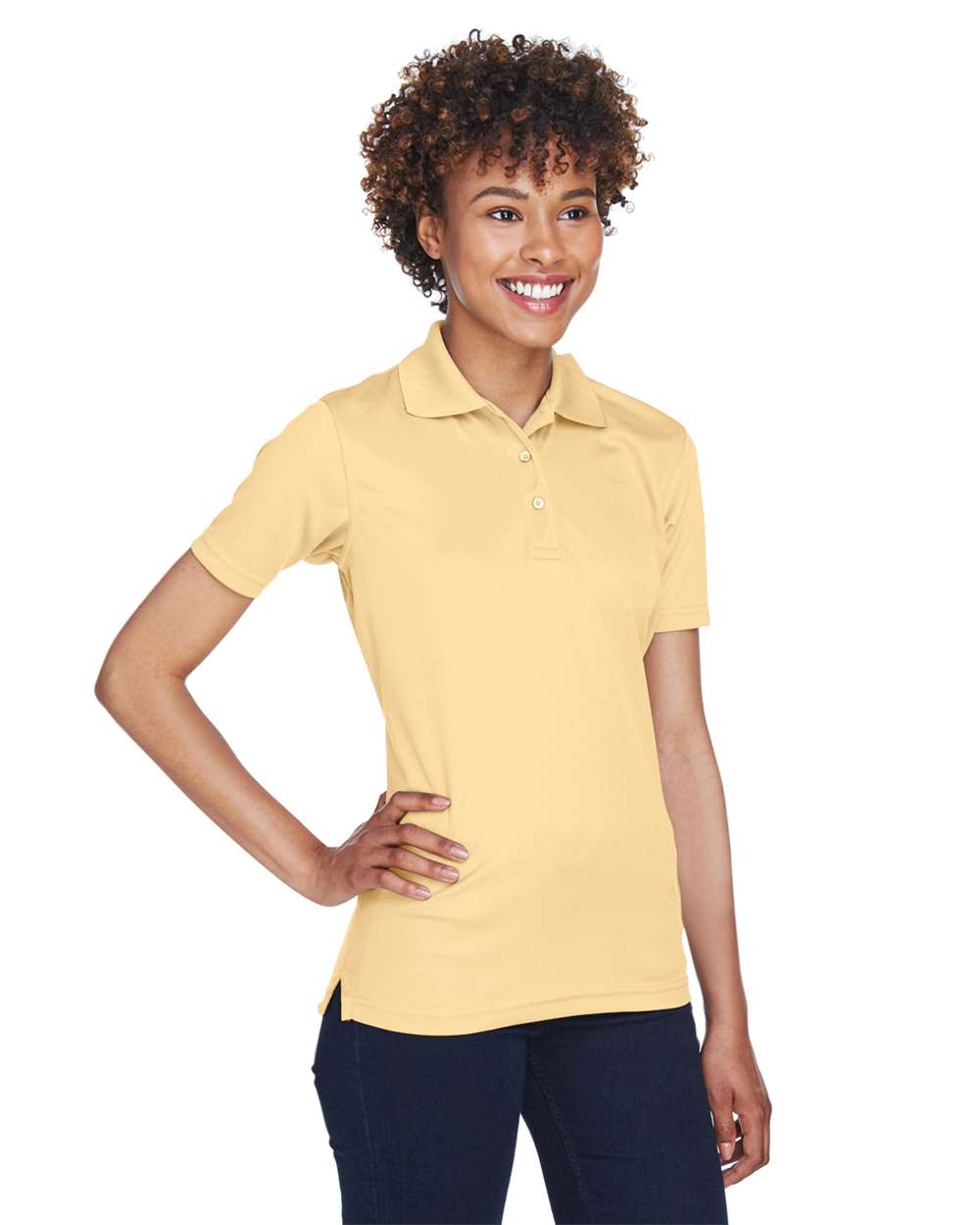 UltraClub Women's Cool & Dry Mesh Piqué Polo - 8210L