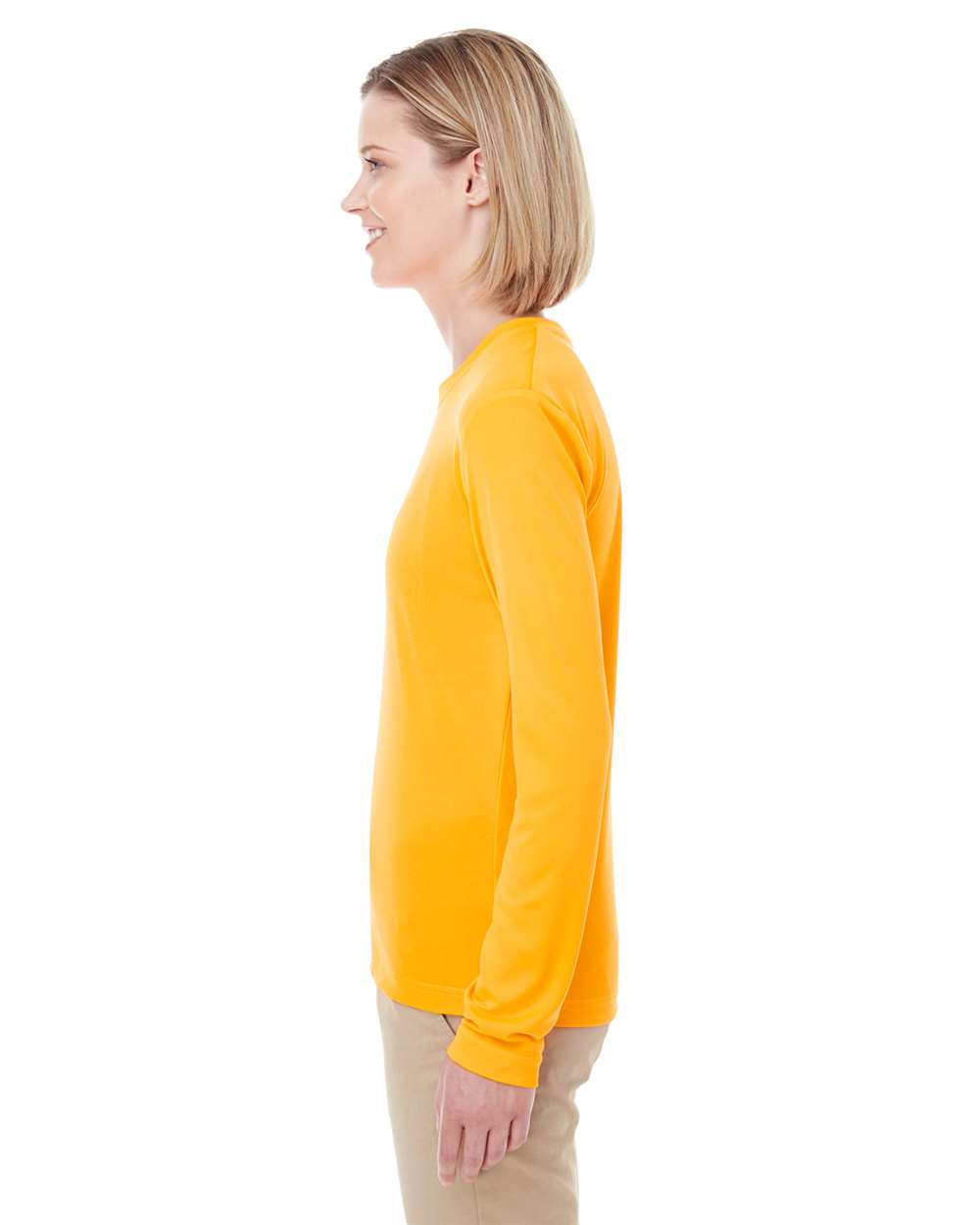 UltraClub Women's Cool & Dry Performance Long-Sleeve Top - 8622W