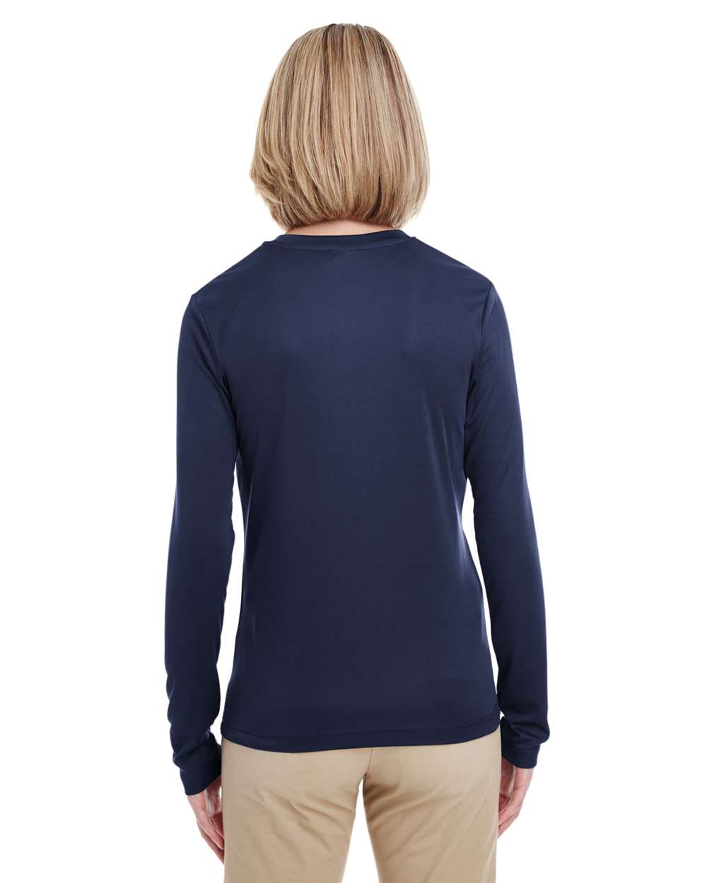 UltraClub Women's Cool & Dry Performance Long-Sleeve Top - 8622W