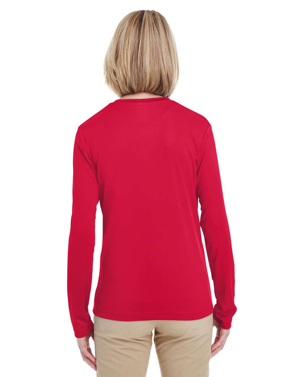 UltraClub Women's Cool & Dry Performance Long-Sleeve Top - 8622W