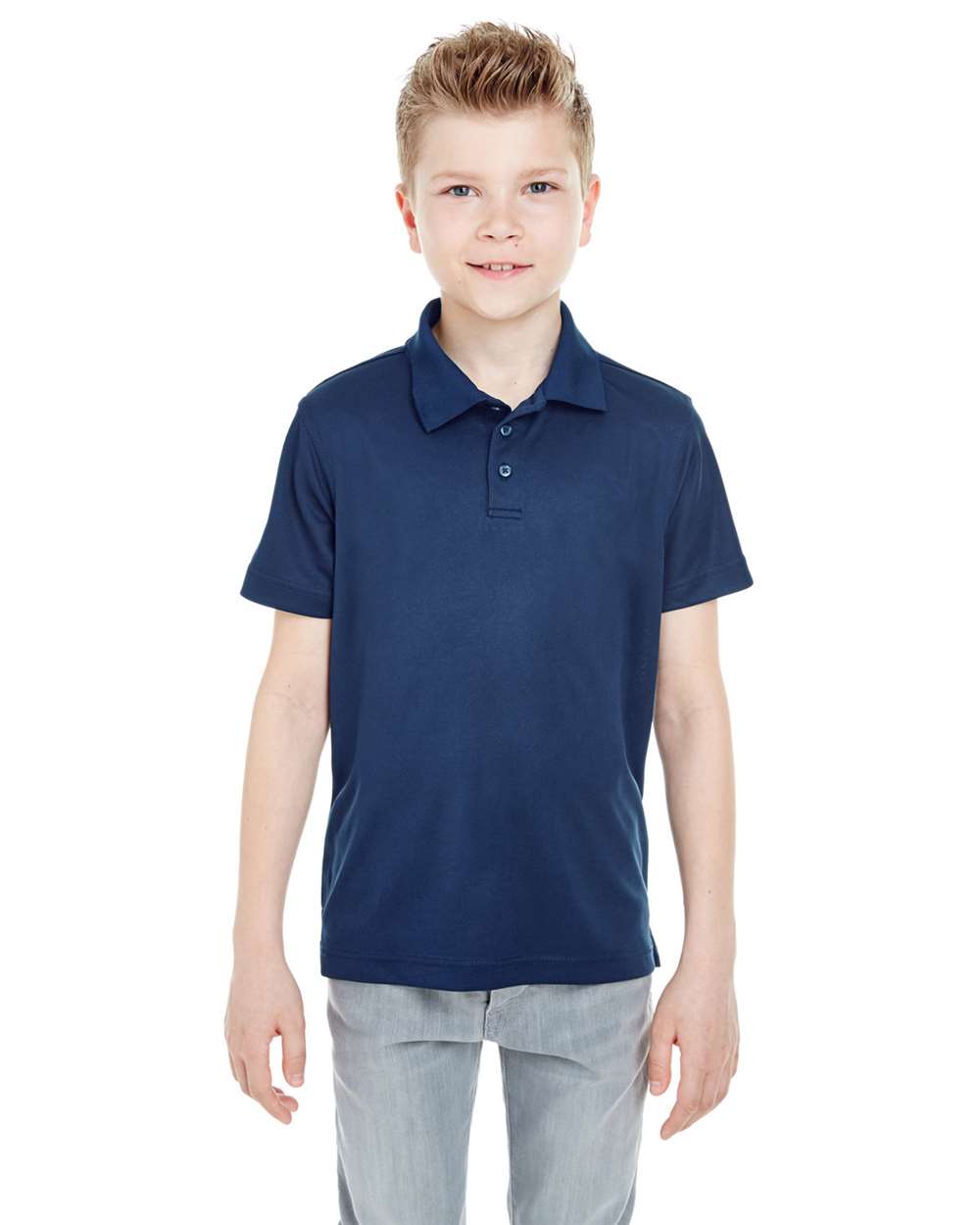 UltraClub Youth Cool & Dry Mesh Piqué Polo - 8210Y