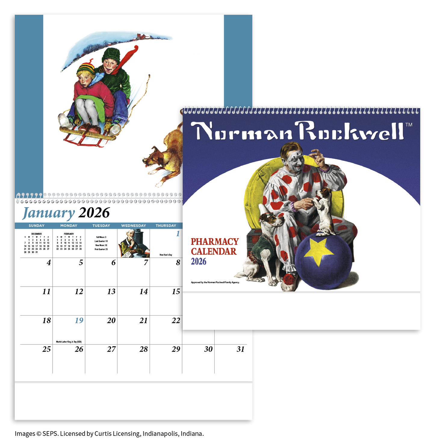 HotLine Products Rockwell Pharmacy Special Markets Calendar-123