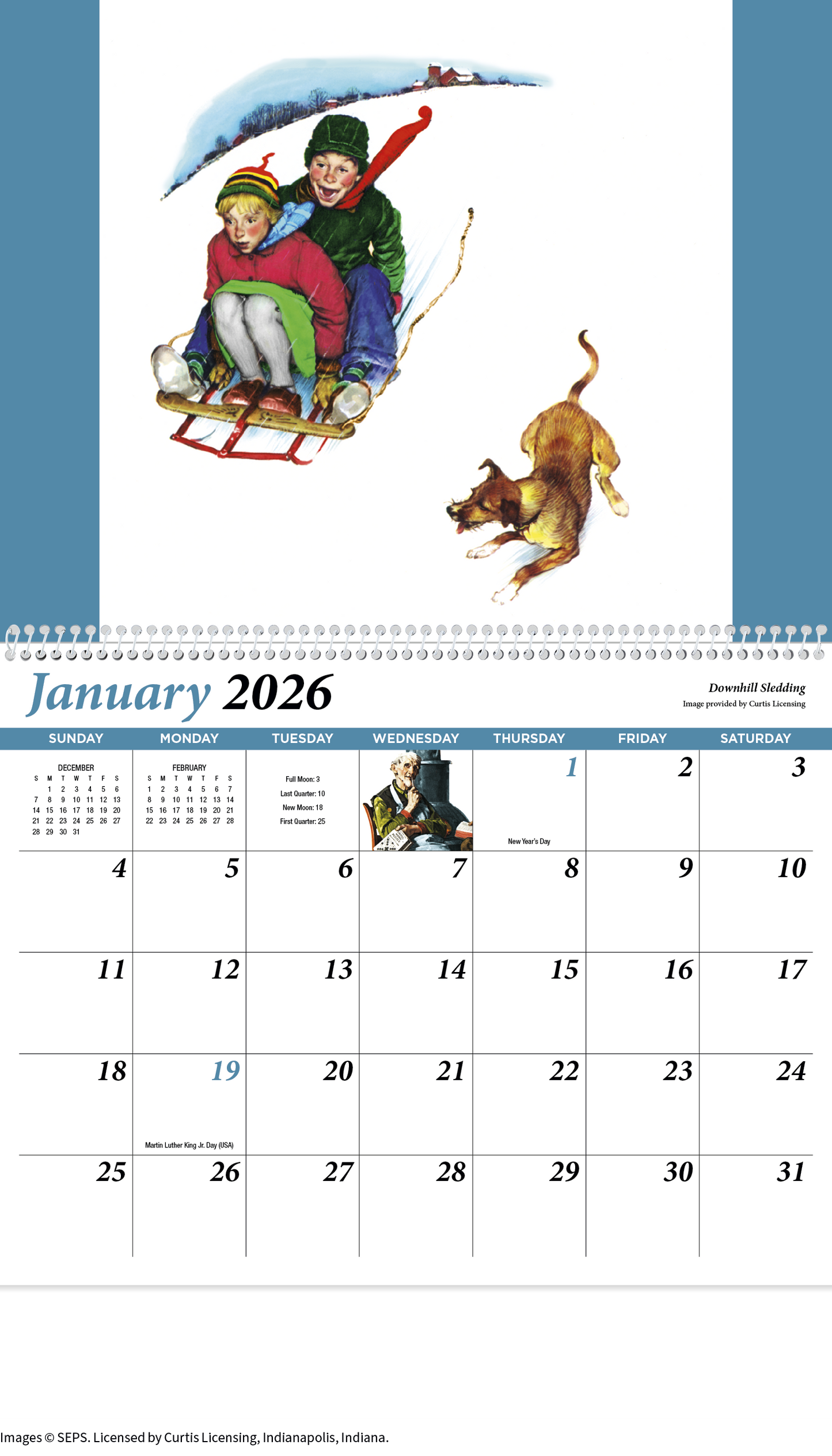 HotLine Products Rockwell Pharmacy Special Markets Calendar-123