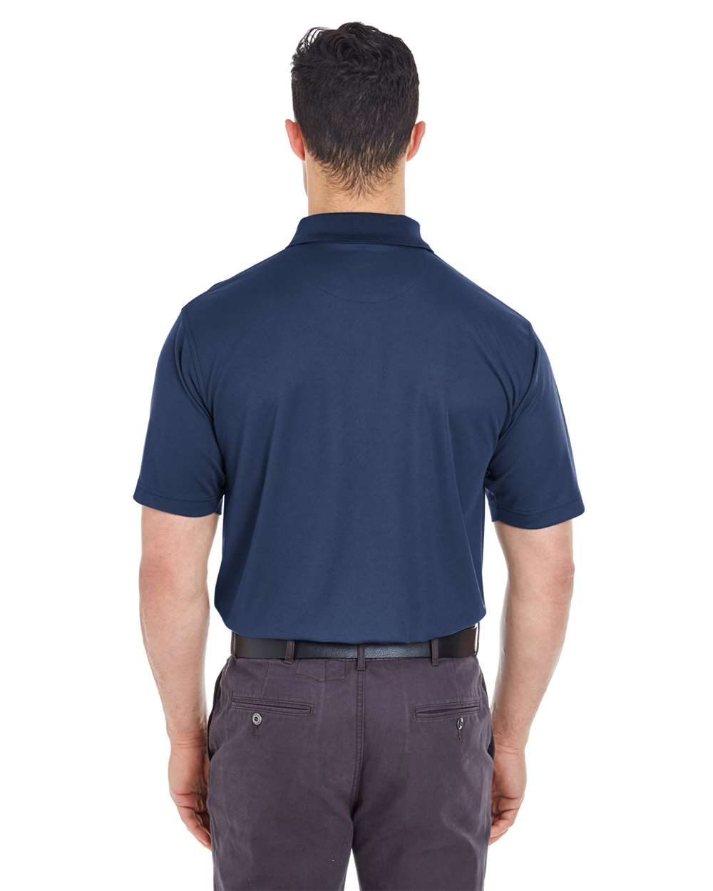 UltraClub Men's Tall Cool & Dry Mesh Piqué Polo - 8210T