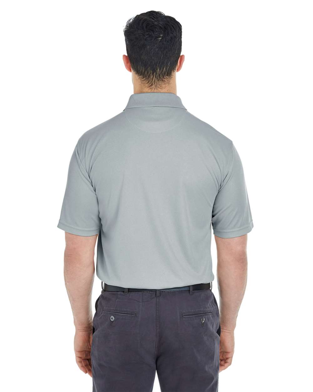 UltraClub Men's Tall Cool & Dry Mesh Piqué Polo - 8210T