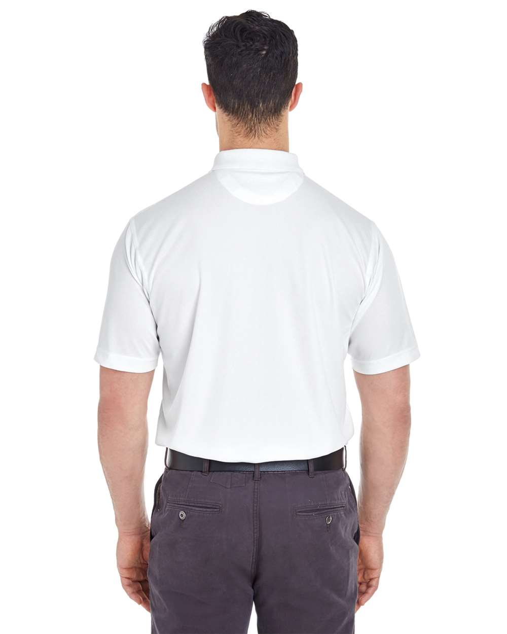 UltraClub Men's Tall Cool & Dry Mesh Piqué Polo - 8210T