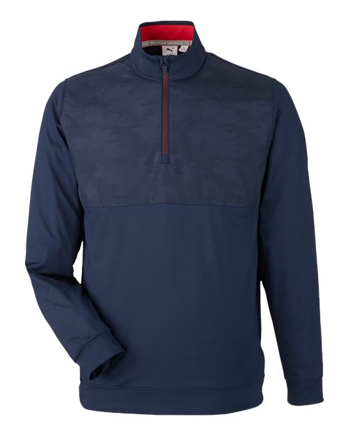 Men's Volition Camo Cover Quarter-Zip Pullover