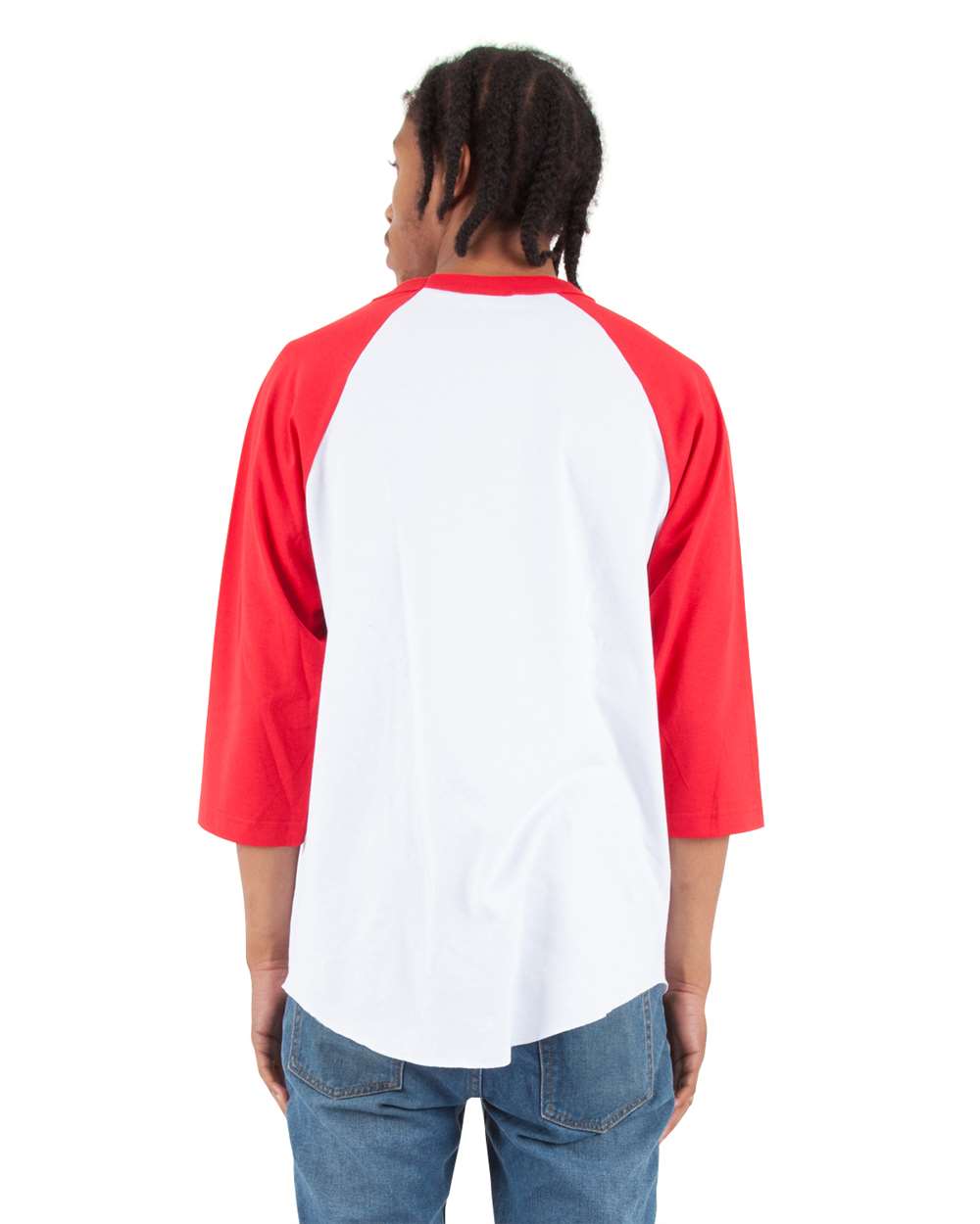 Shaka Wear Three-Quarter Sleeve Raglan T-Shirt - SHRAG