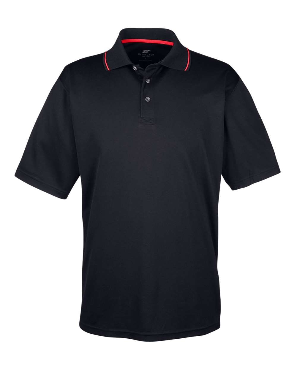 UltraClub Men's Cool & Dry Sport Two-Tone Polo - 8406