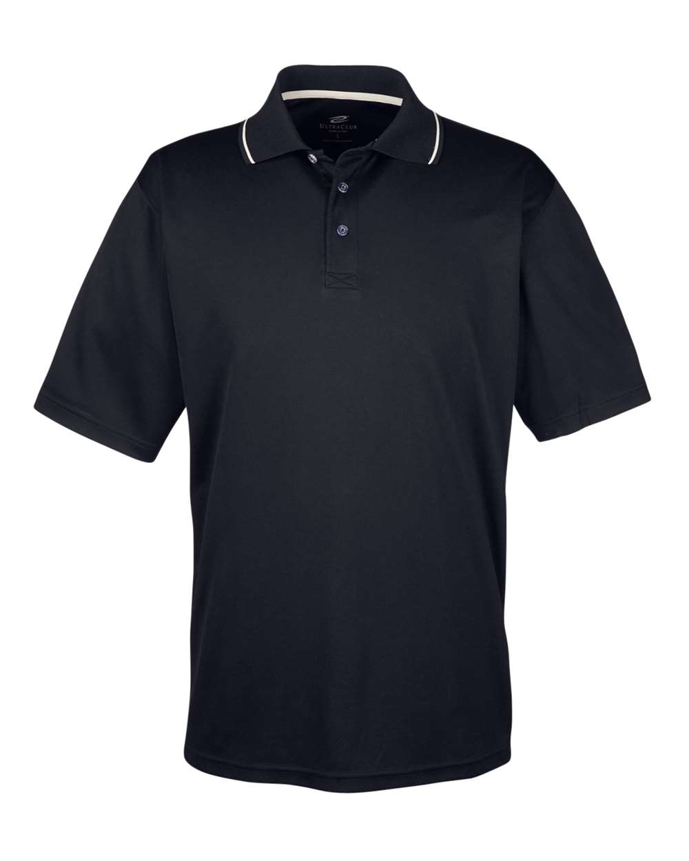 UltraClub Men's Cool & Dry Sport Two-Tone Polo - 8406