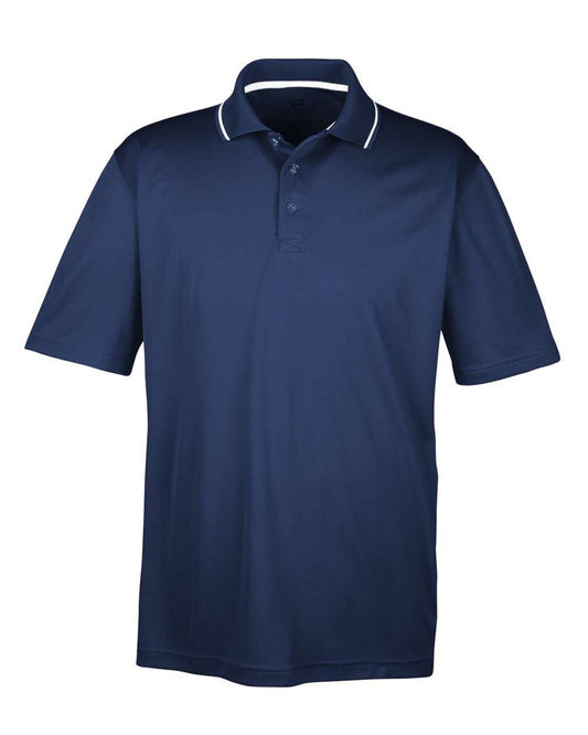 UltraClub Men's Cool & Dry Sport Two-Tone Polo - 8406