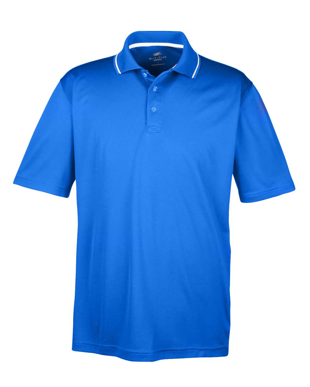 UltraClub Men's Cool & Dry Sport Two-Tone Polo - 8406
