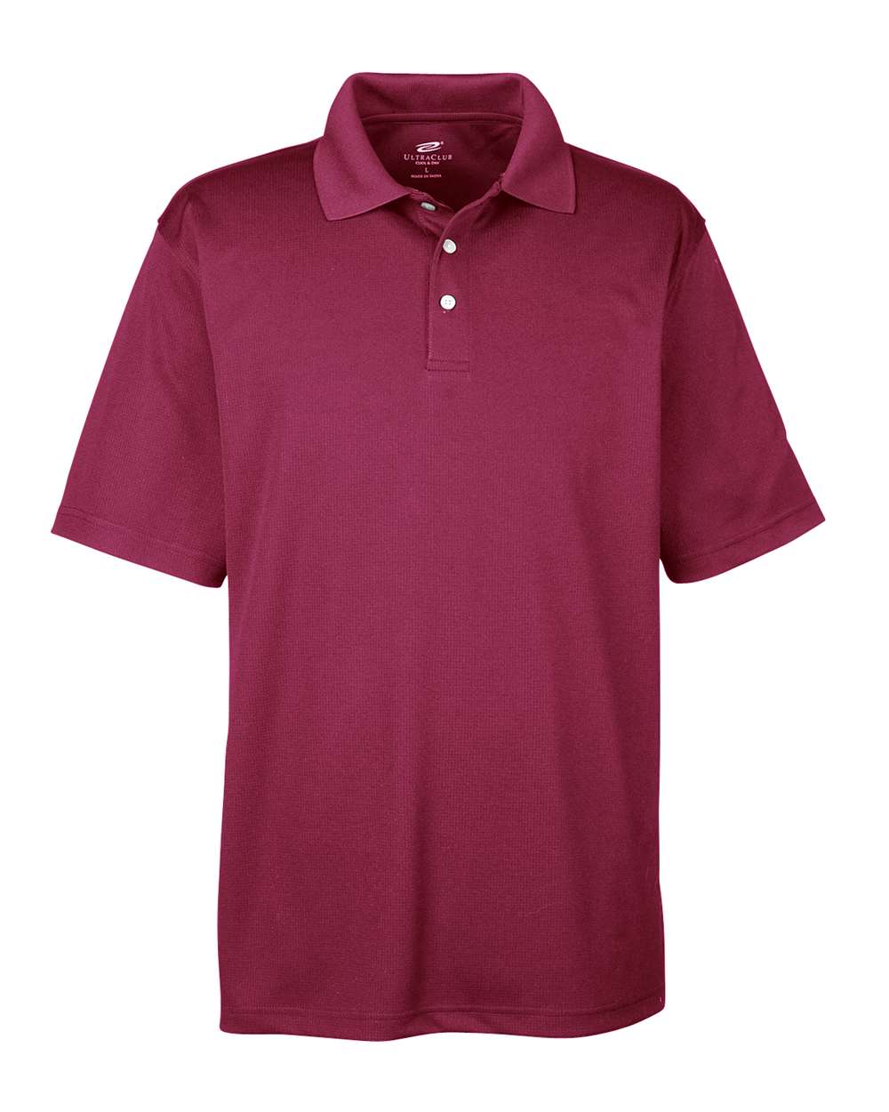 UltraClub Men's Cool & Dry Stain-Release Performance Polo - 8445