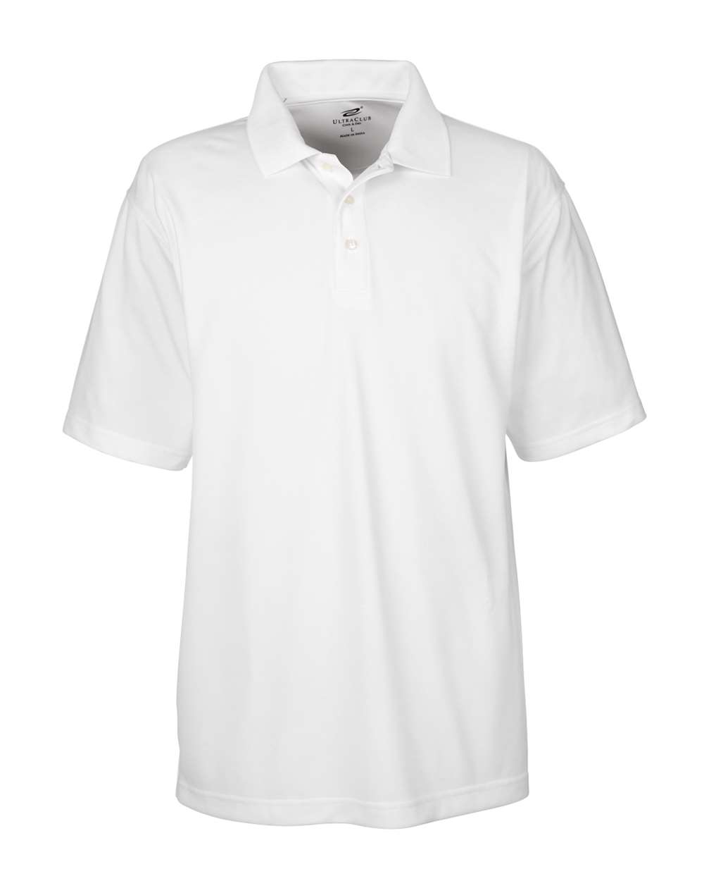 UltraClub Men's Cool & Dry Stain-Release Performance Polo - 8445