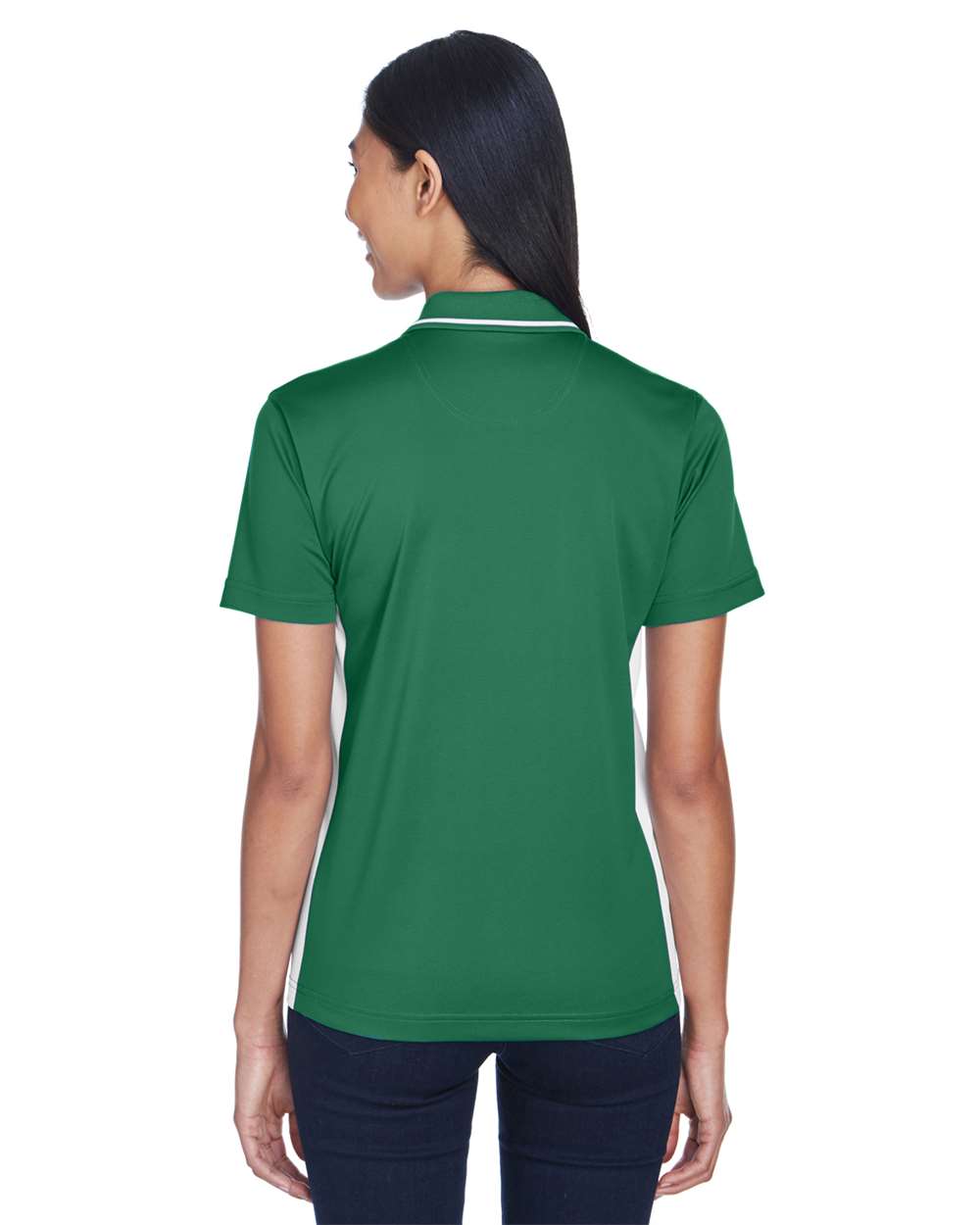 UltraClub Women's Cool & Dry Sport Two-Tone Polo - 8406L