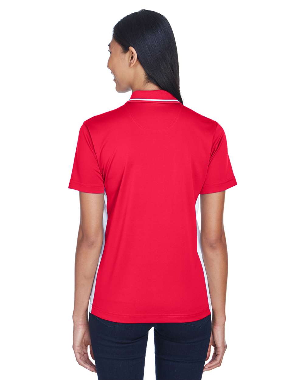 UltraClub Women's Cool & Dry Sport Two-Tone Polo - 8406L