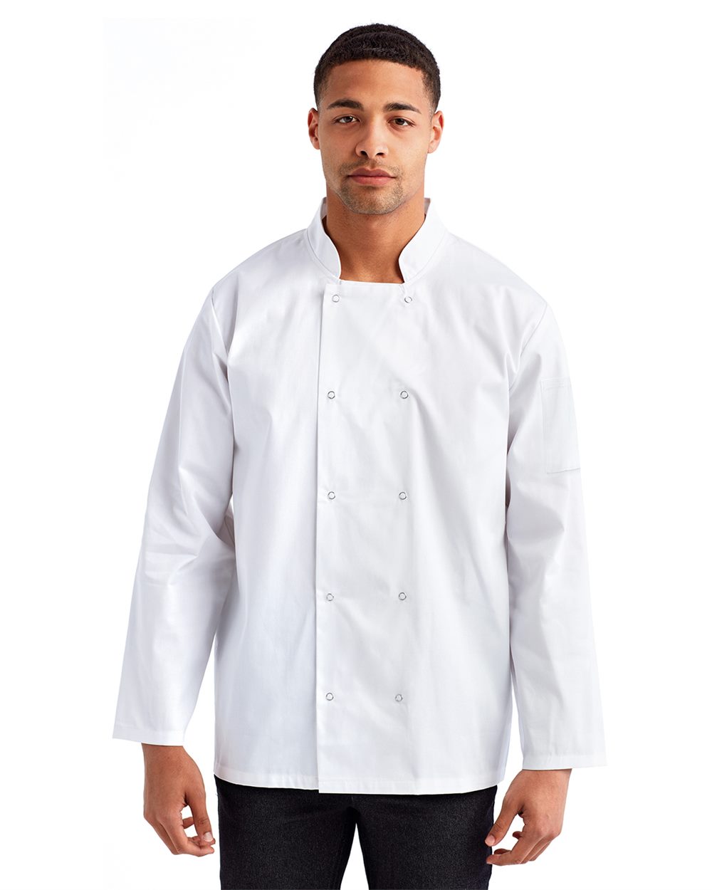 Artisan Collection by Reprime Ten Studded Front Chef Coat - RP665