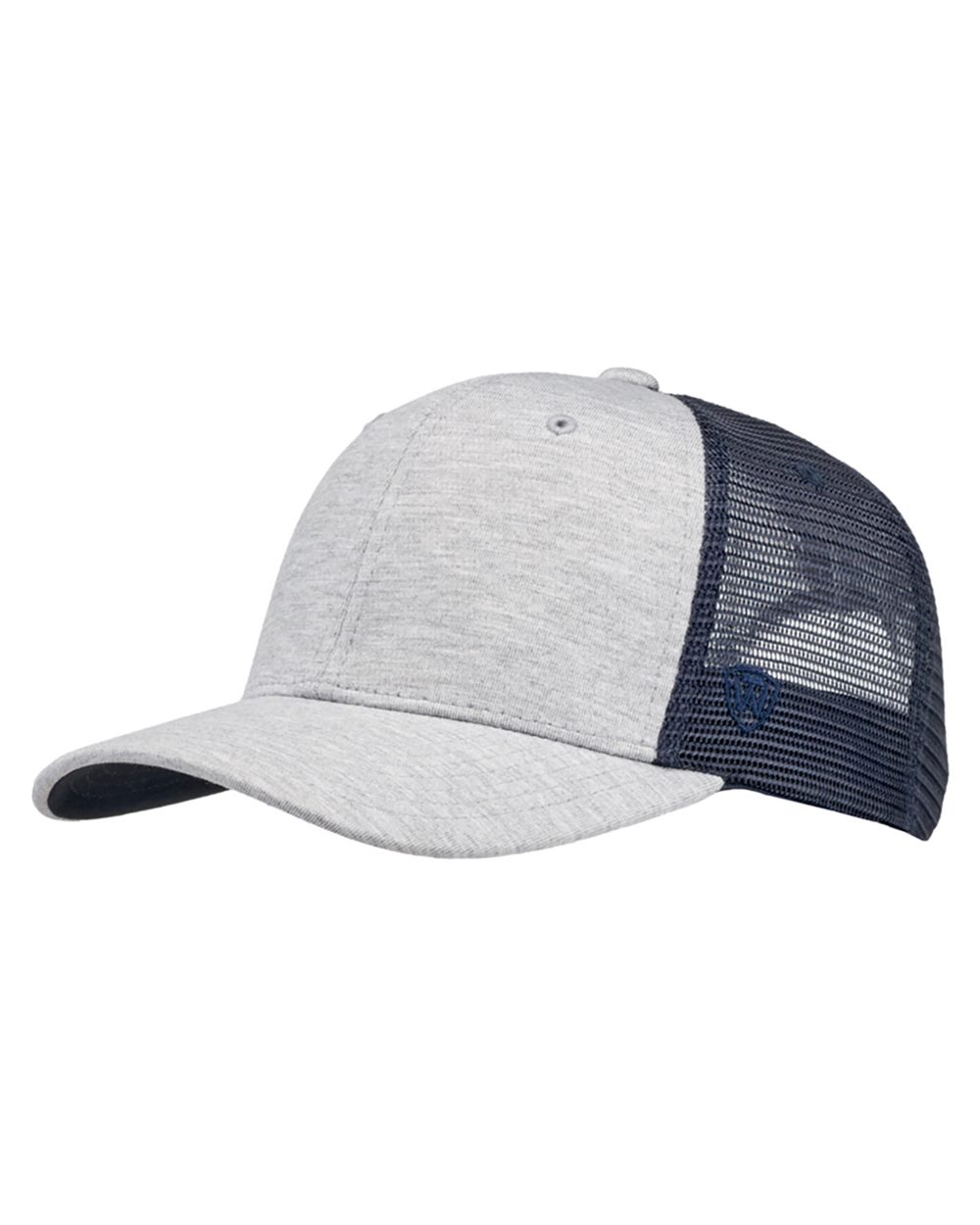 J. America Cutter Jersey Snapback Trucker Cap - TW5535