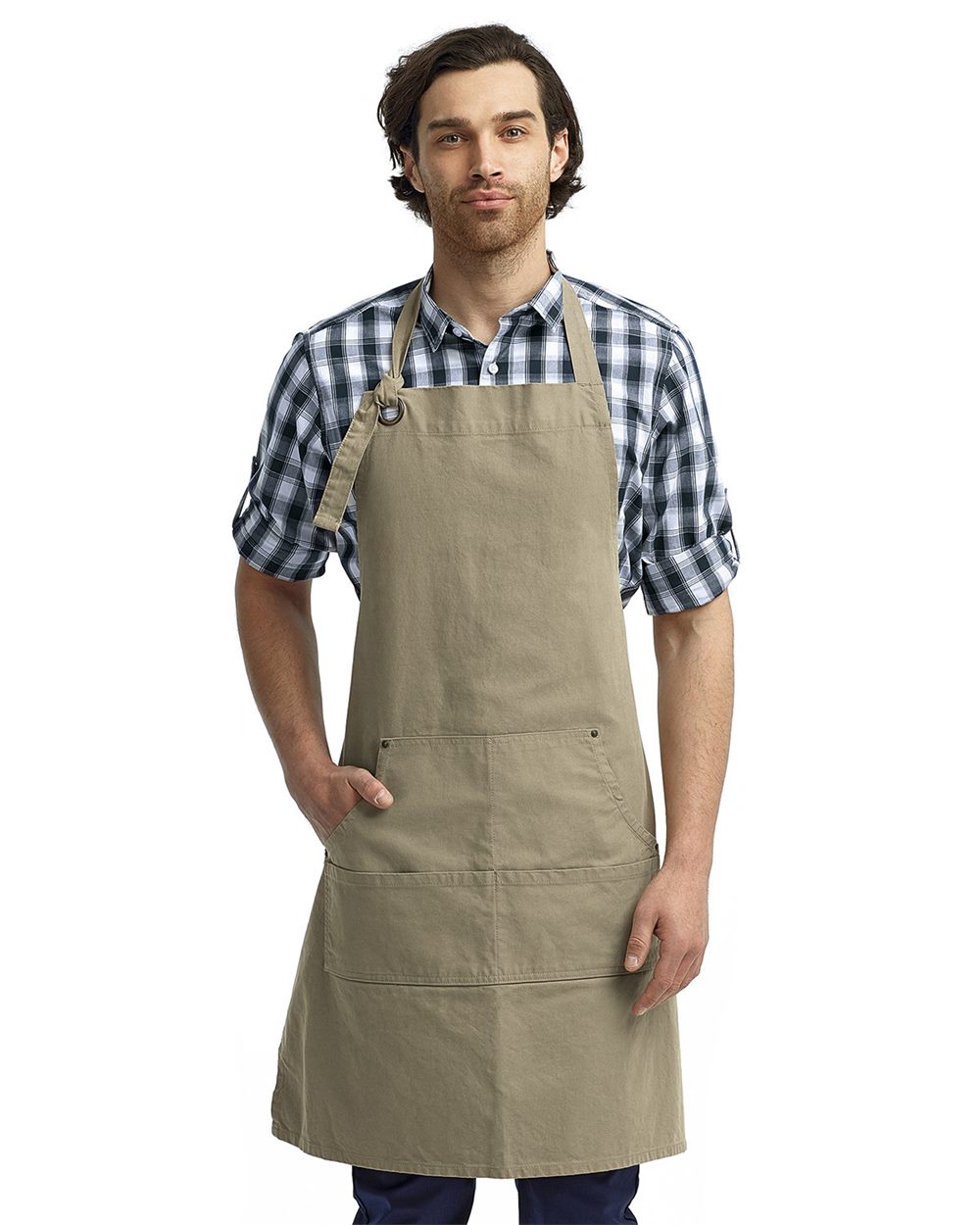 Artisan Collection by Reprime Calibre Heavy Canvas Apron with Pocket - RP137