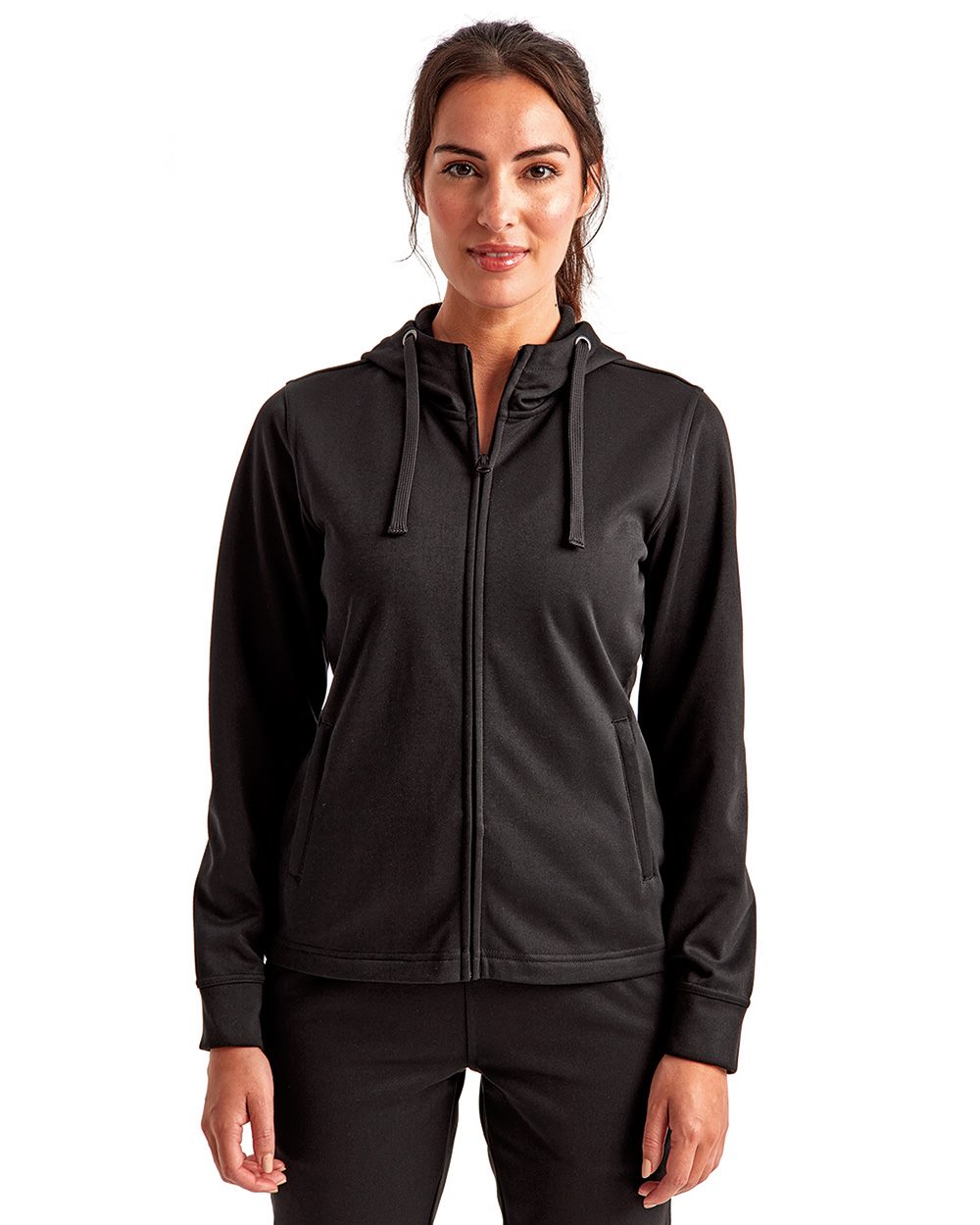 TriDri Womens Spun Dyed Full-Zip Hooded Sweatshirt - TD498