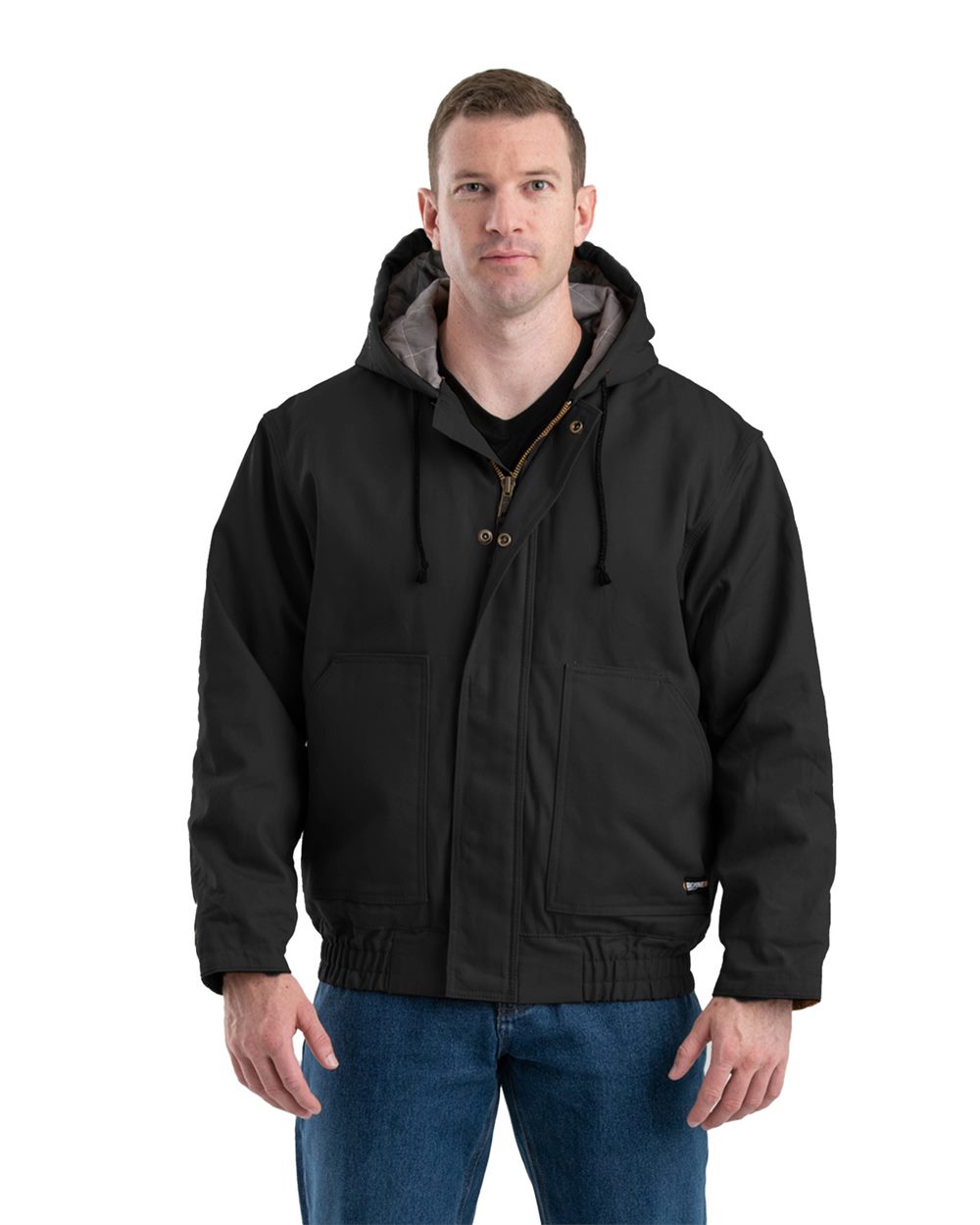 Berne Apparel Flame-Resistant Hooded Jacket - FRHJ01