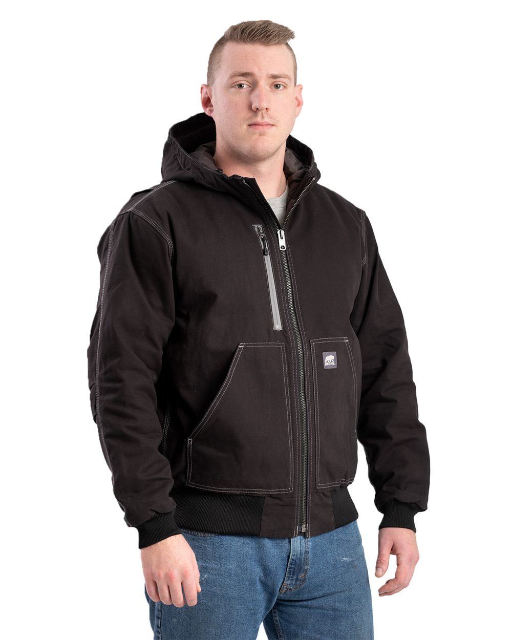 Berne Apparel Modern Hooded Jacket - HJ61