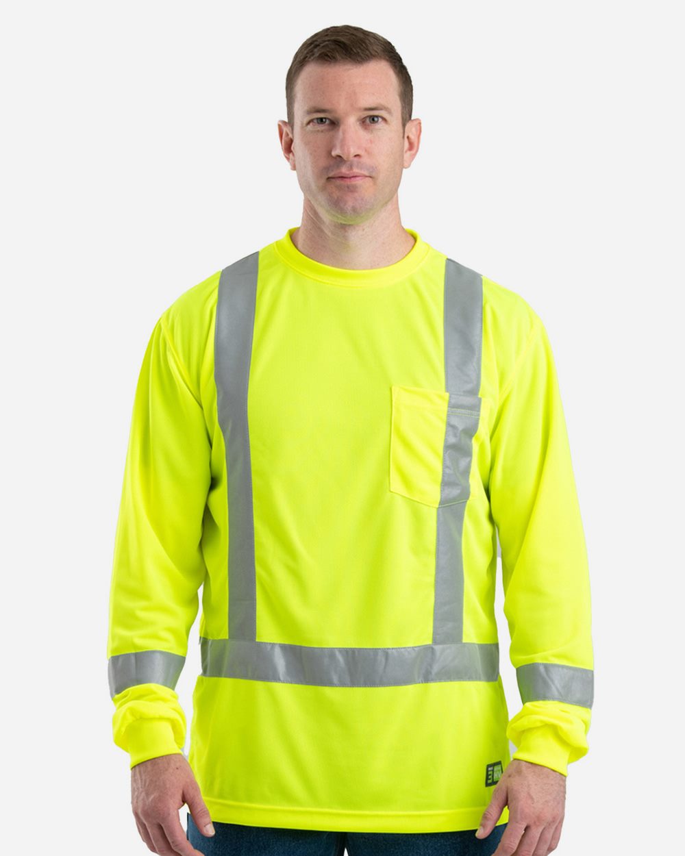 Berne Apparel Tall Hi-Vis Class 3 Performance T-Shirt - HVK013T
