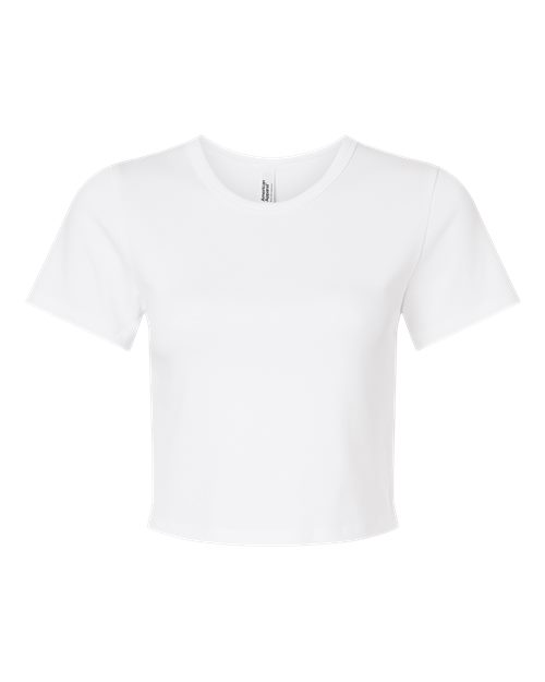 Women's Baby Rib Cropped Tee