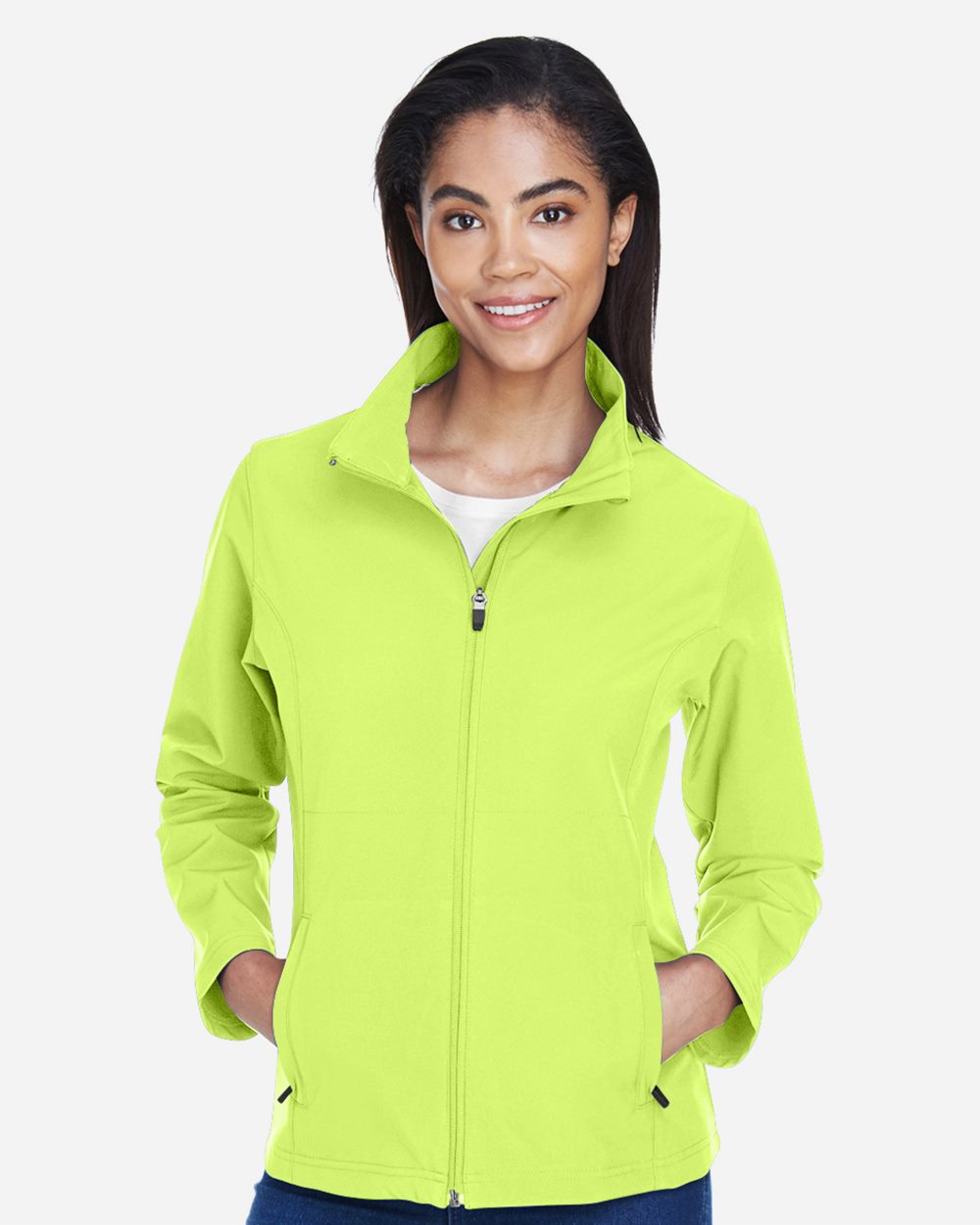 Team 365 Women's Leader Soft Shell Jacket - TT80W