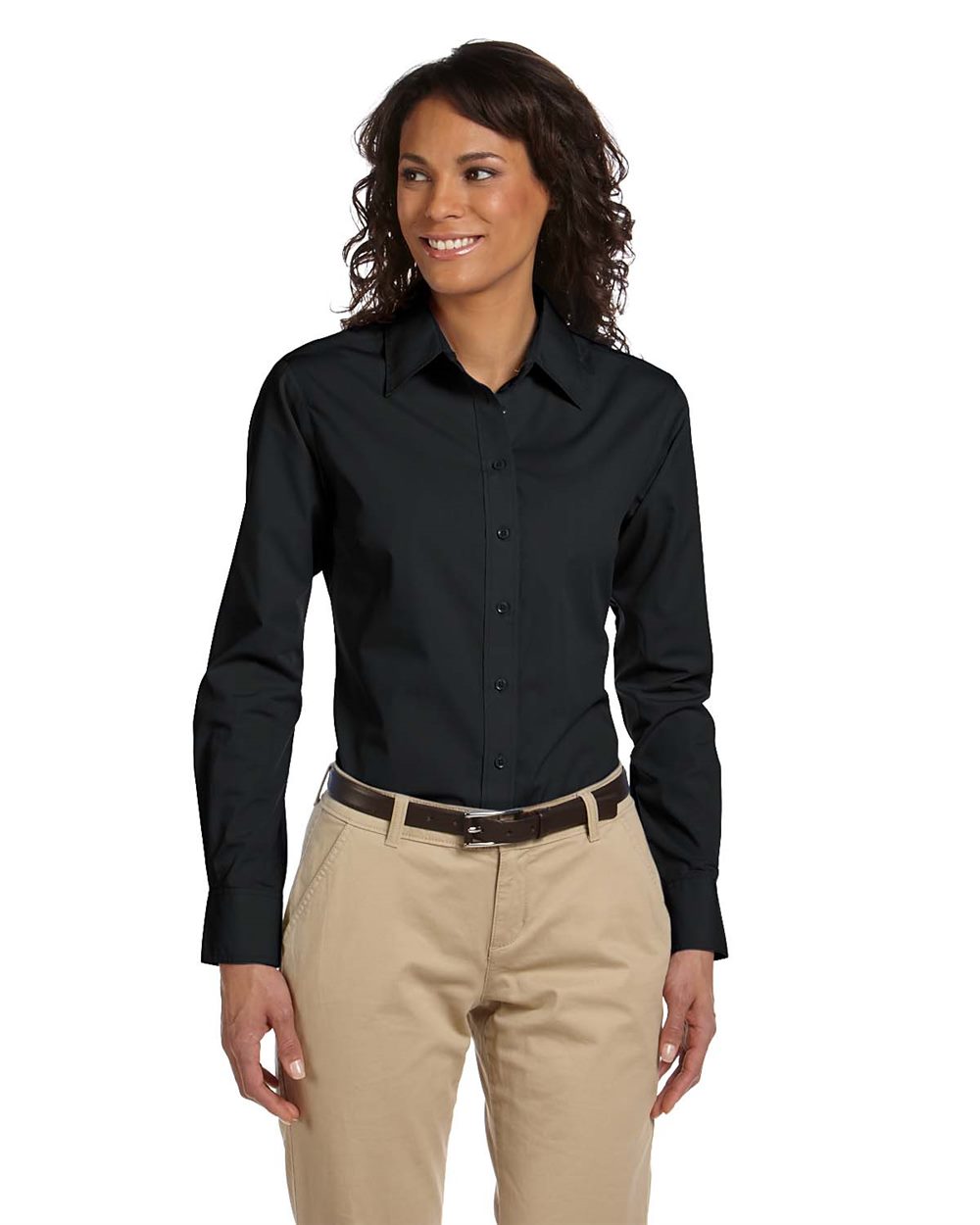 Harriton Women's Essential Poplin - M510W