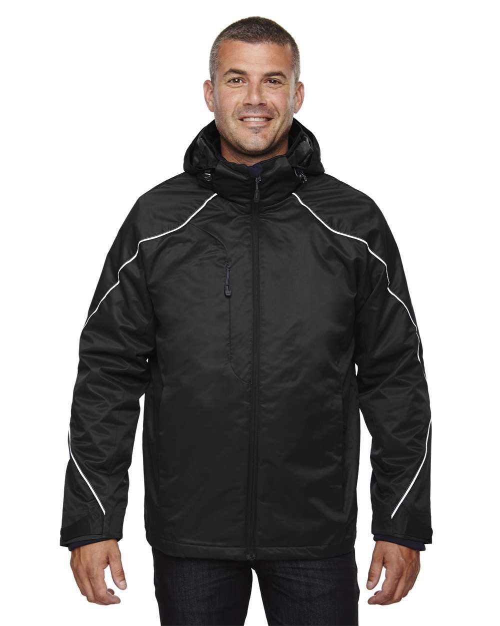 North End Men's Tall Angle 3-in-1 Jacket with Bonded Fleece Liner - 88196T