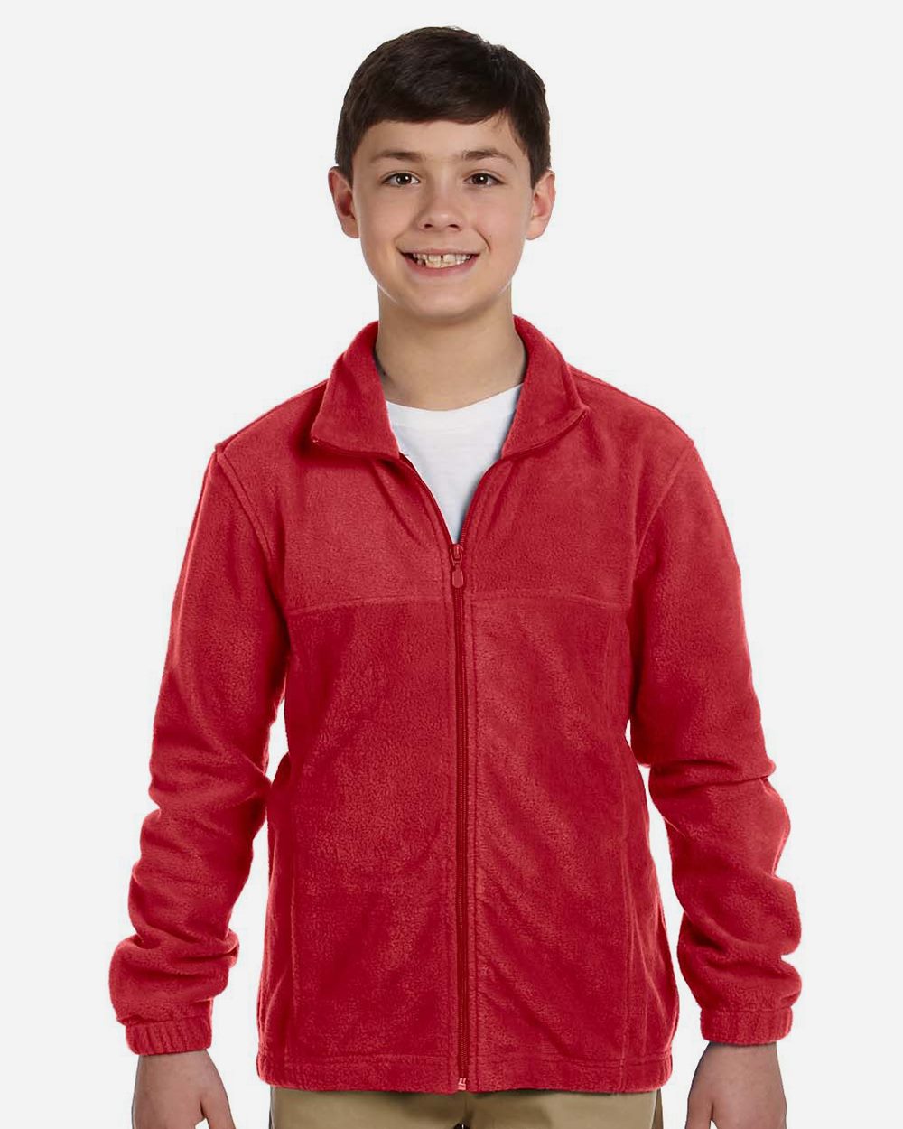 Harriton Youth Full-Zip Fleece - M990Y