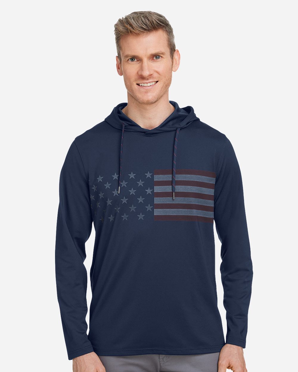 Puma Golf Volition Patriotic Hooded Pullover - 537474